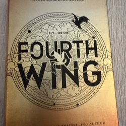 Fourth Wing and iron Flame - hardcover by rebecca yarros