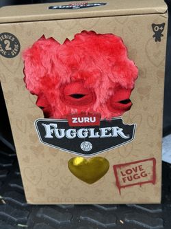 ❤️2026 Fuggler Series 2 Love Fugg 9" ANNOYED ALIEN Red Gold Heart For Valentines