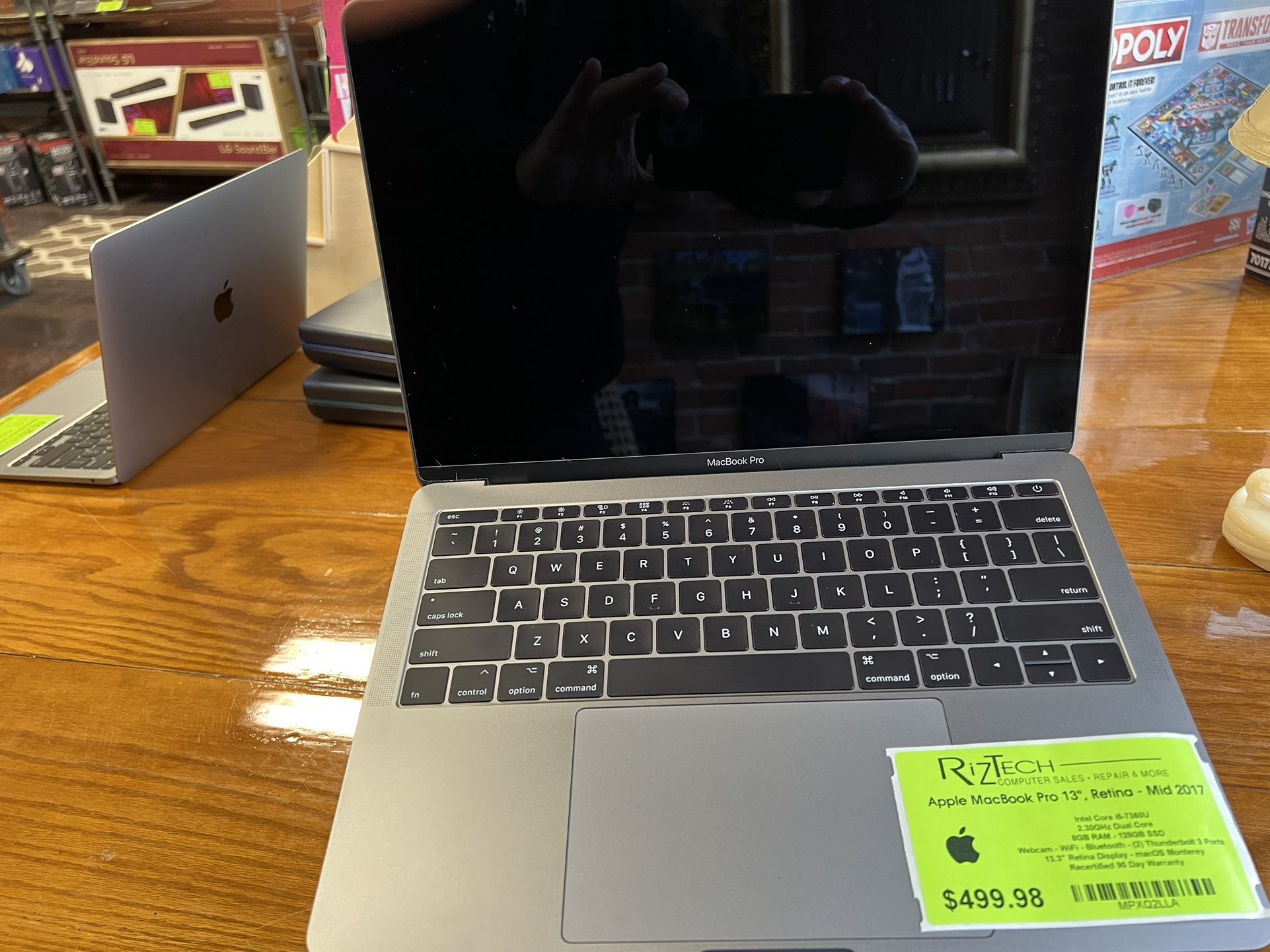 2017 Apple MacBook Pro With Charger, Case, Carrying Case, Warranty & Data Transfer