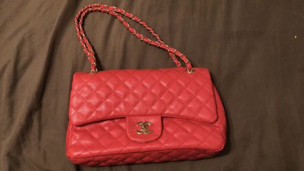 Red channel bag