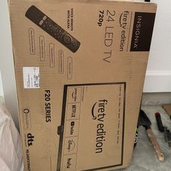 Brand New 24” Fire TV Edition Led TV