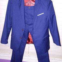 Boys Size 10 3-Piece Suit (Like New) + FREE Calvin Klein Shirt – $35