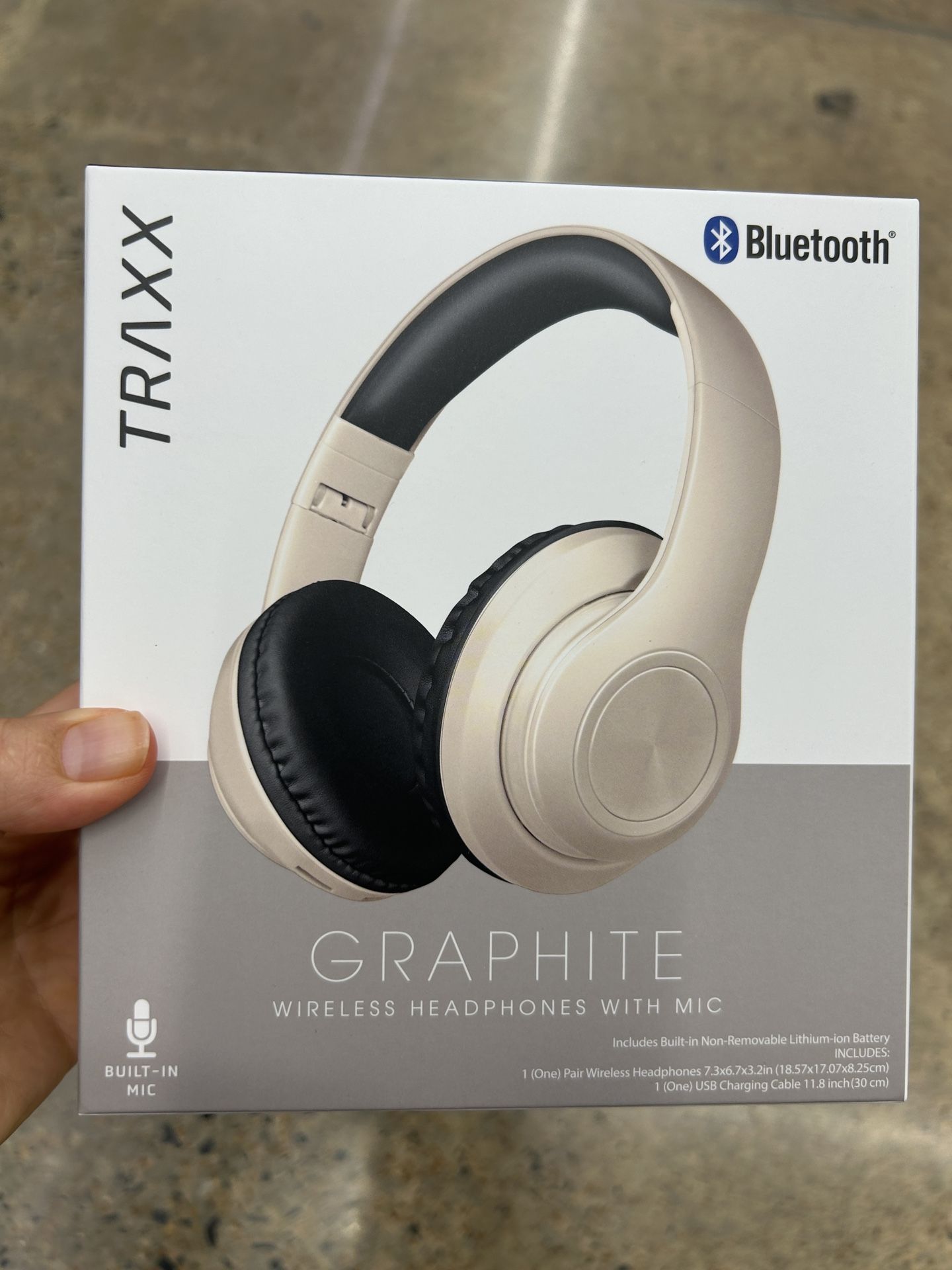 NWT bluetooth wireless Headphones with mic