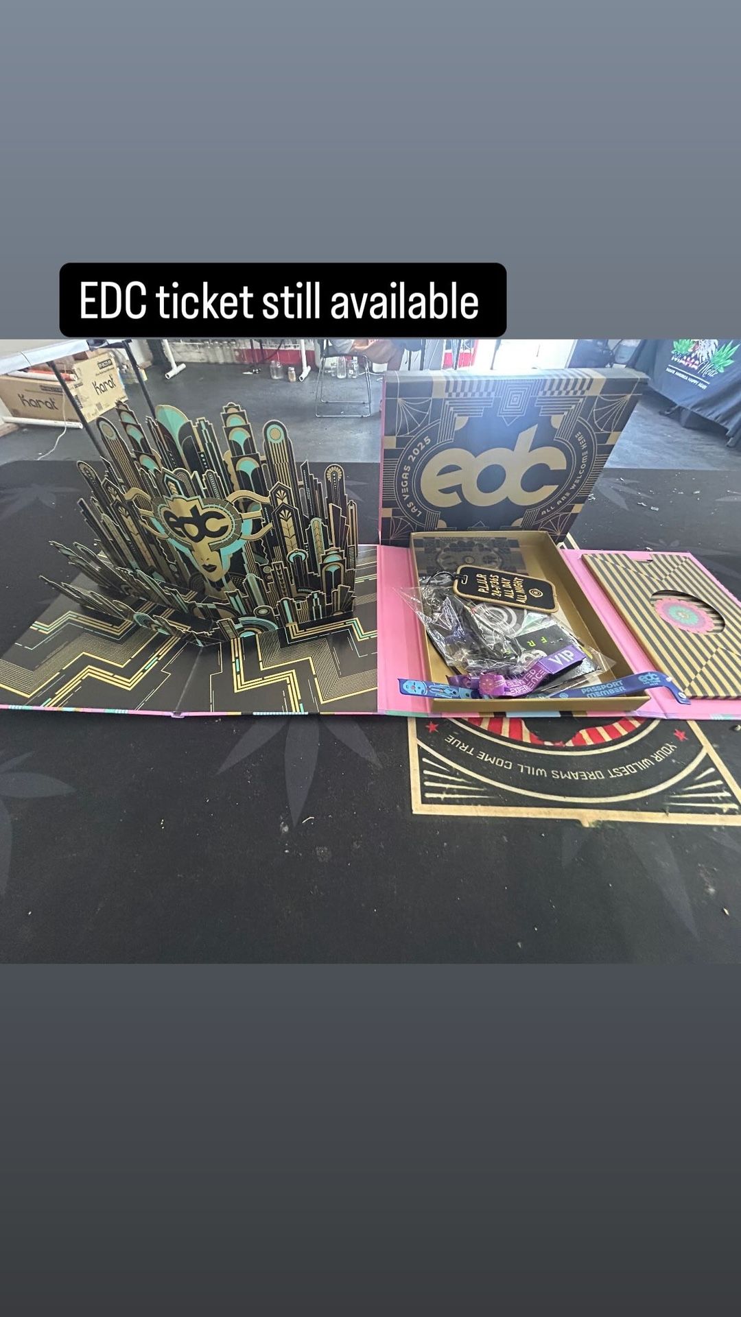 EDC VIP Ticket
