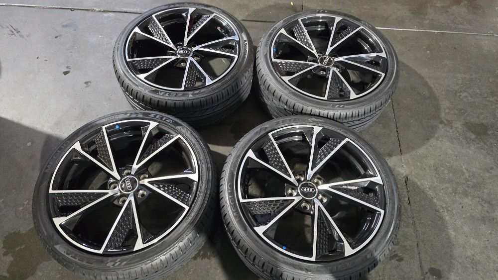18inch aftermarket audi wheele and tire for sale 5×112