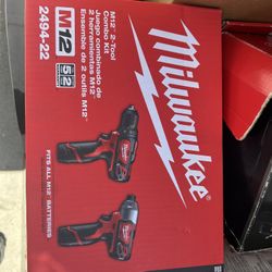 Milwaukee M12 Tool Combo Set 