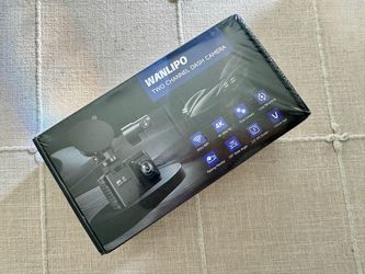 NEW SEALED WANLIPO A13 4K Dual Dash Cam + Rear Camera + 64GB Card