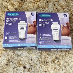 Lansinoh Breastmilk Storage Bags 100 total