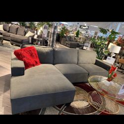 Gray Sectional Sofa