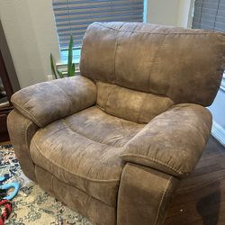 Free leather Recliner