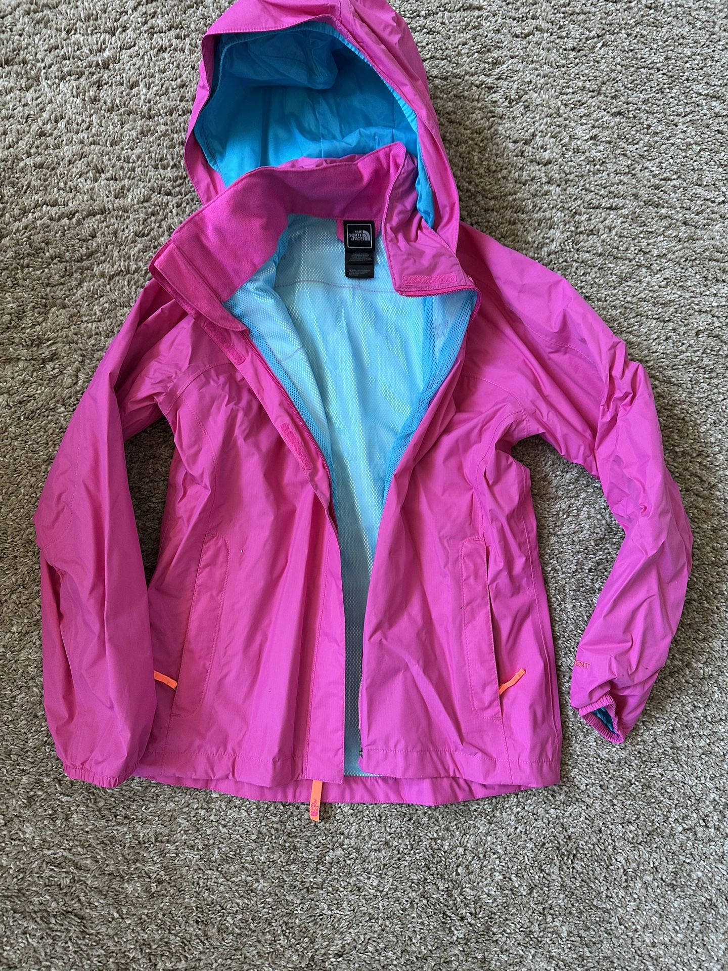 North Face Girls Size 14/16 Rain Jacket