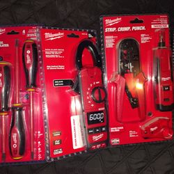 Milwaukee electrician hand tools