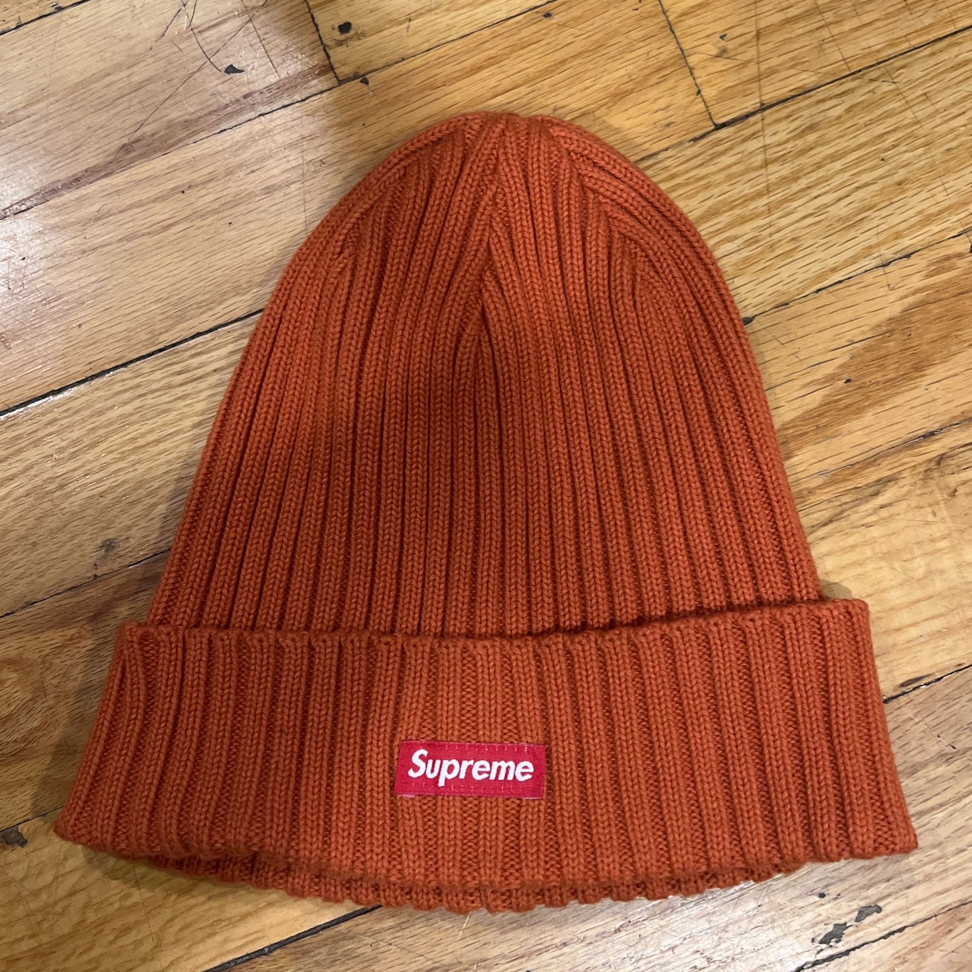 Supreme Box Logo Orange Beanie