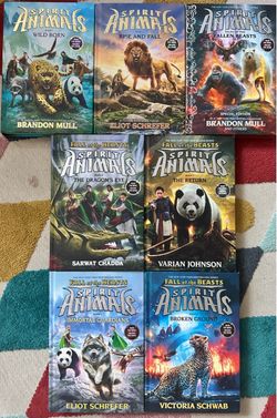 Spirit Animals Book Series Lot of 7