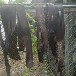 Vintage Leather Horse Straps