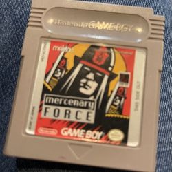 Nintendo Gameboy Mercenary Force