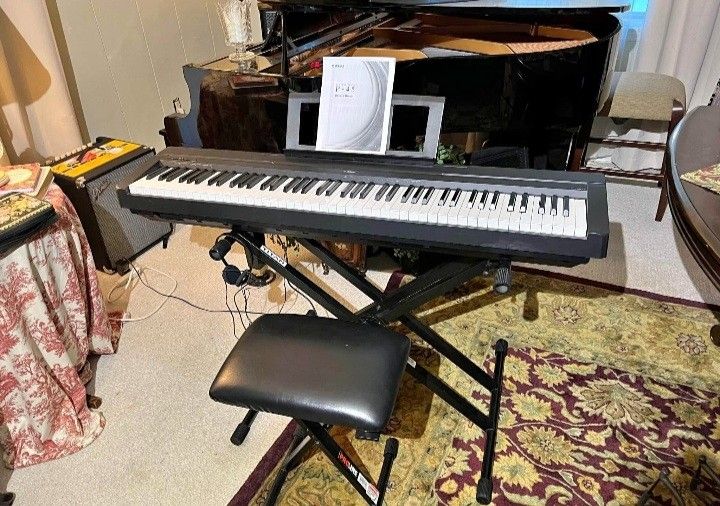 Yamaha-P45-88-Weighted-Keys-Digital-Piano