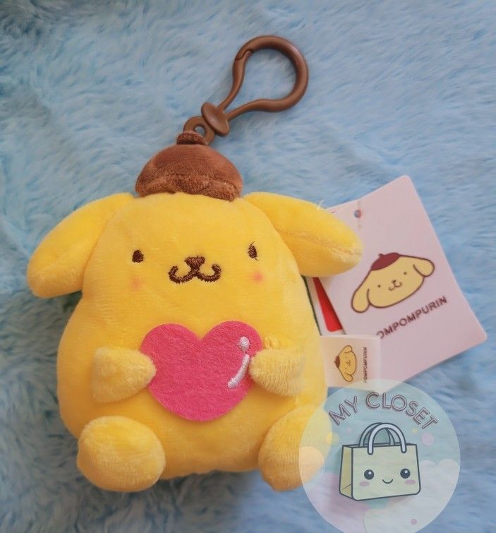 Sanrio Pompompurin Plush Charm Limited