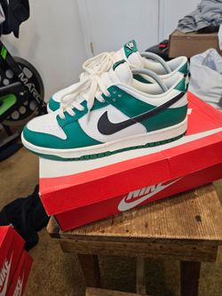 Nike dunks lottery pack like new condition men's 9.5