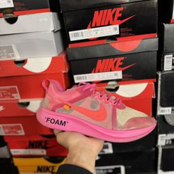 Nike Off White Zoom Fly size 10 USED But Clean