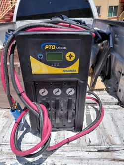 Forklift battery charger