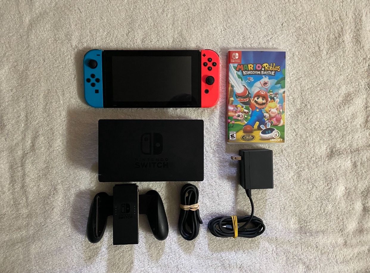 Nintendo Switch And Game