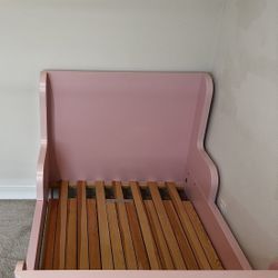 IKEA Kids BUSUNGE Extendable bed, Pink