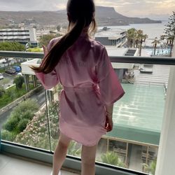 Bridesmaids Baby Pink Robe S Size