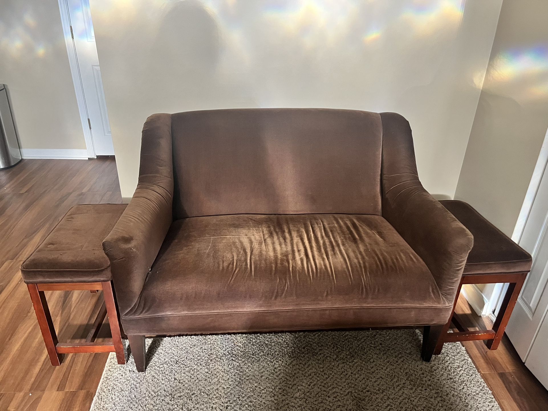 Small Velvet Seat $50
