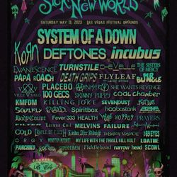 Sick New World - 1 GA + ticket 