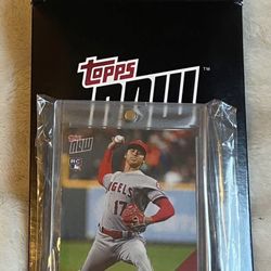 2018 Shohei Ohtani ToppsNow Rookie Japanese Version Print Run: 1,604