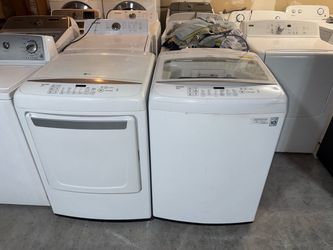 LG Washer and gas dryer working 3 Month Warranty we Deliver