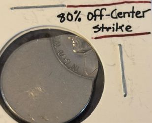 5 cents USA. Error coin.  1(contact info removed).
