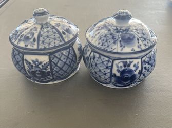 Collectible Russian USSR Sugar Bowls