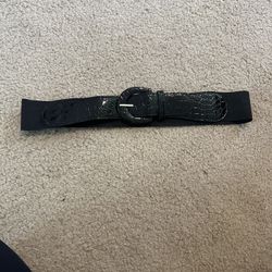 Black Fashion Belt 