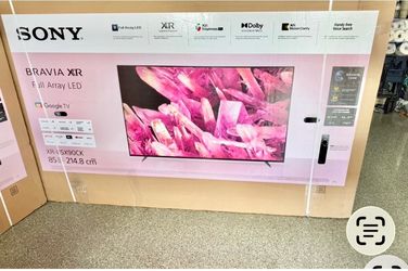 85 TV Sony free delivery $55 down on Financing free delivery six month warranty, full array LED TV 120 Hz