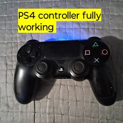 PS4 controller DualShock 4 - black PlayStation 4 controller - Working And Tested 