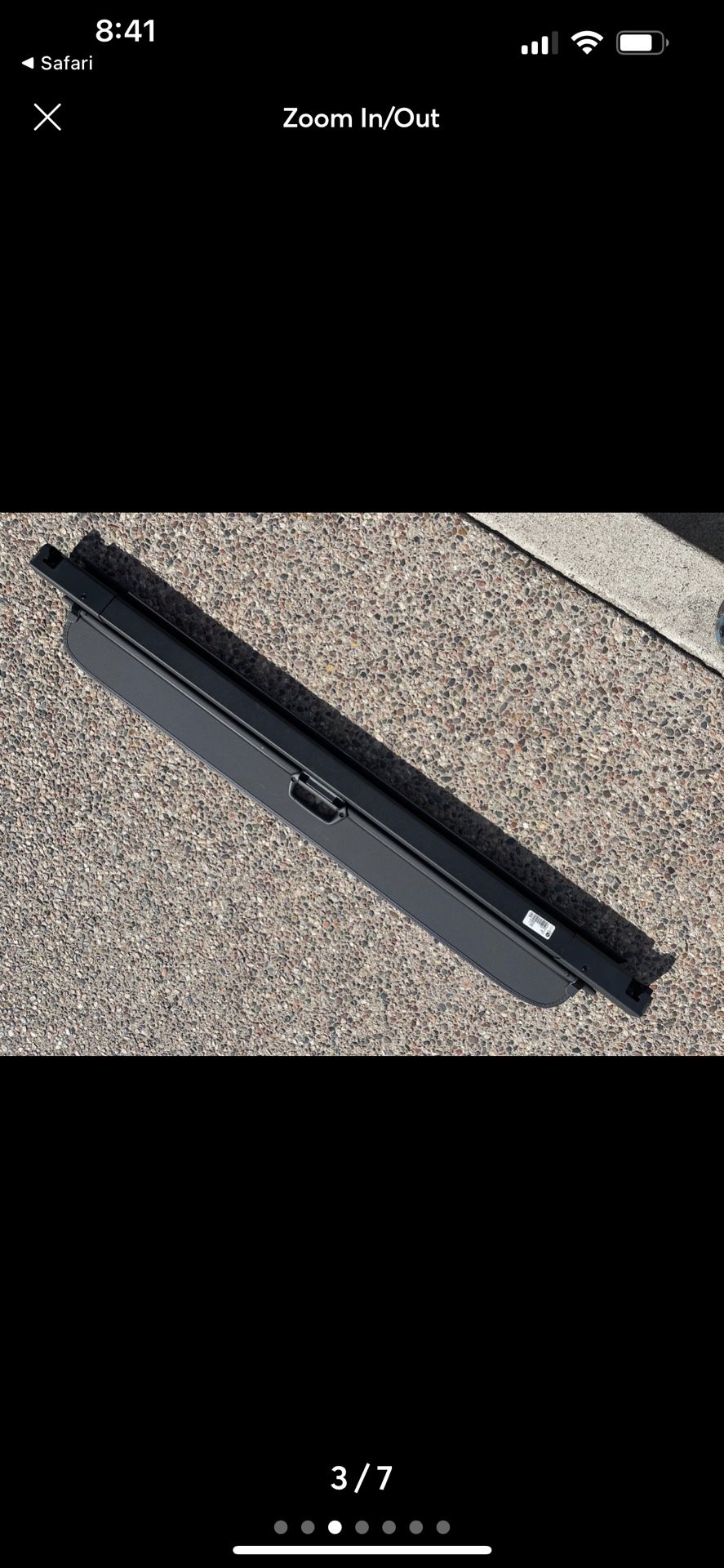 BMW X5 Cargo Cover (51-47-7-481-015) OEM