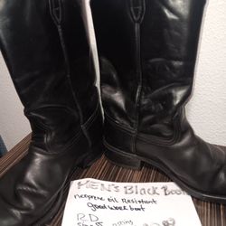 Black Cowboy Boots 