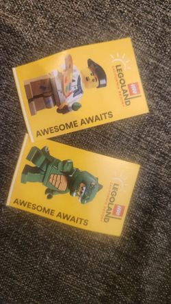 2 LEGO land tickets expire 06-5-2026