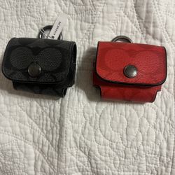 Coach Air Pod Case 
