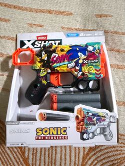 Mini Sonic Nerf blaster