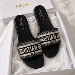 Christian Dior Paris Slide Sandals