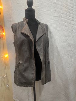 Biker babe vest