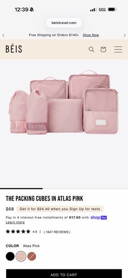 Beis Packing Cubes