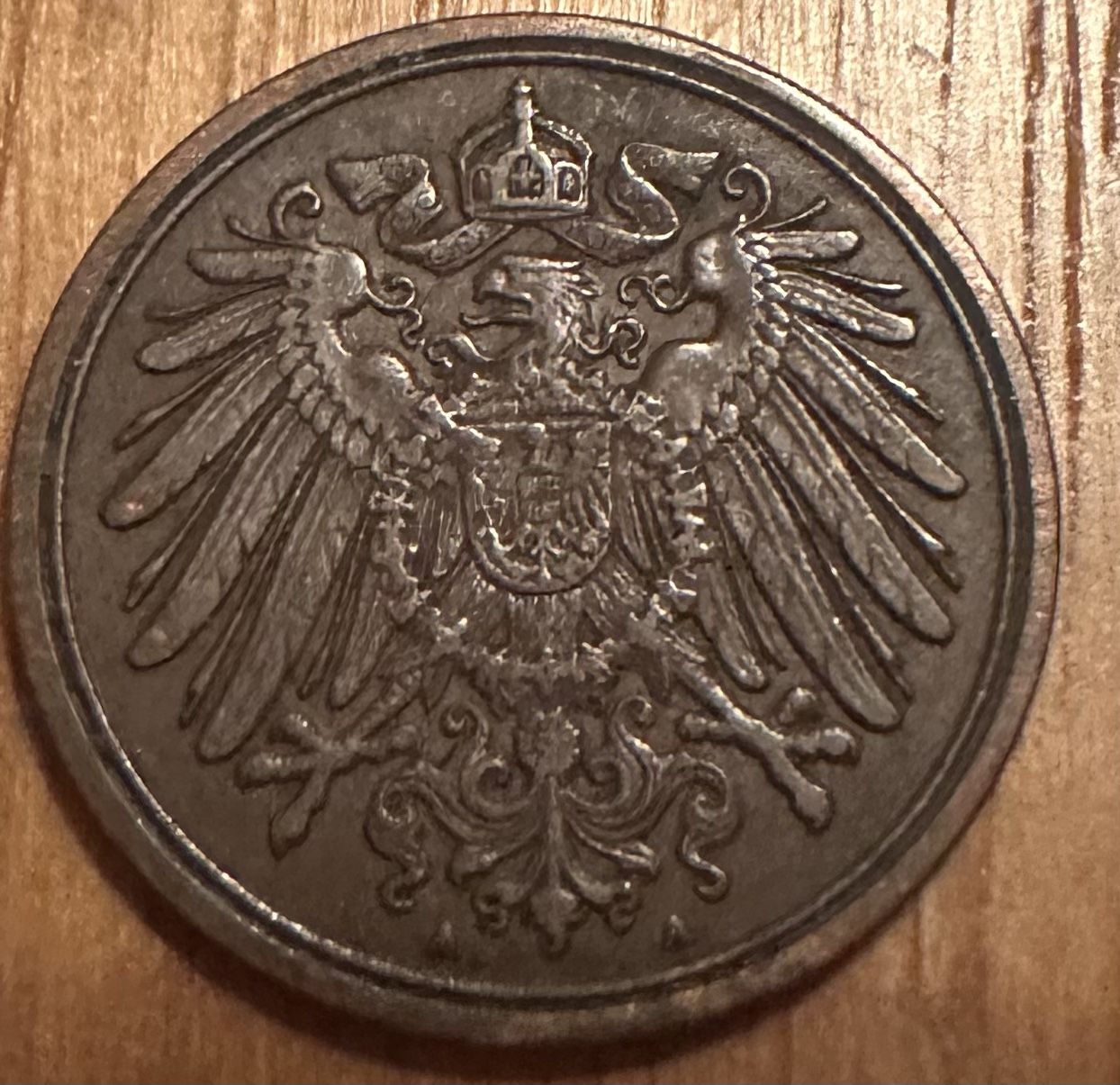 1912 Germany 1 Pfennig