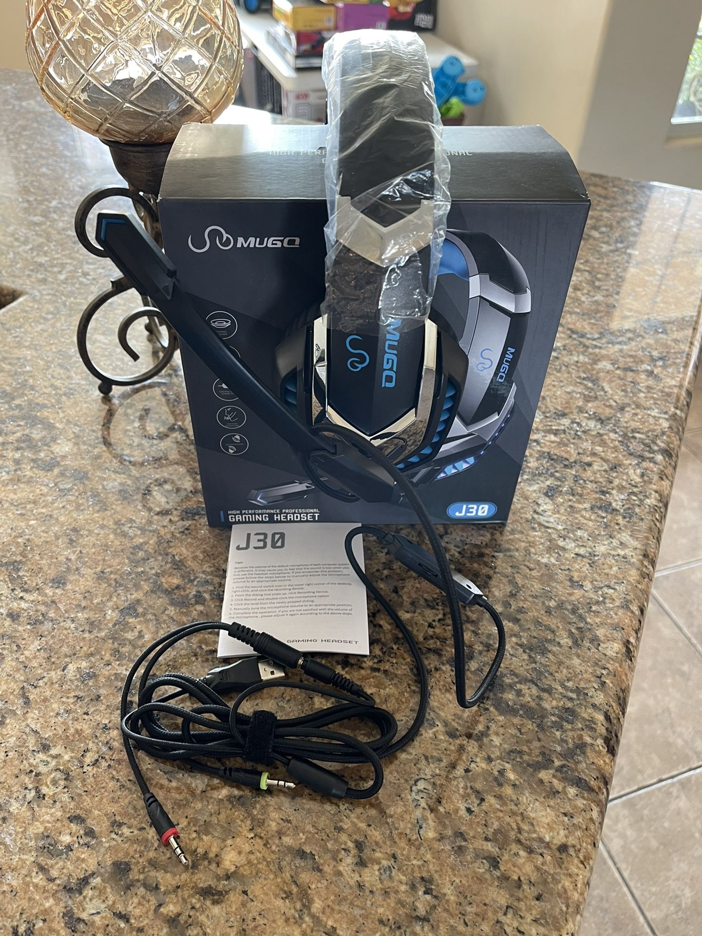 Gaming Headset For Ps5/Ps4/Xbox One