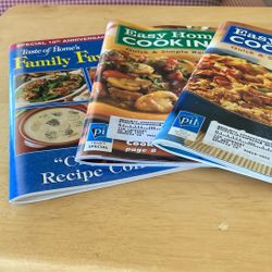 3 Cookbooks By Easy Home Cooking, Quick And Simple Recipes For The Cooks In Your Family, All Quick And Simple Recipes