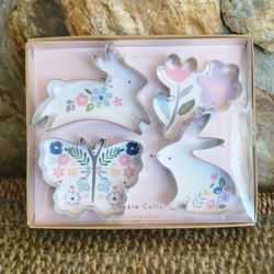 Meri Meri Easter Cookie Cutters - Set of 4 Spring Styles