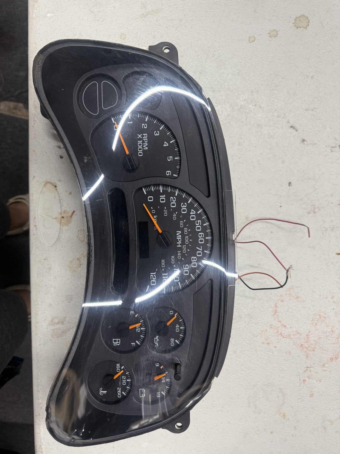 99-06 Chevy Cluster